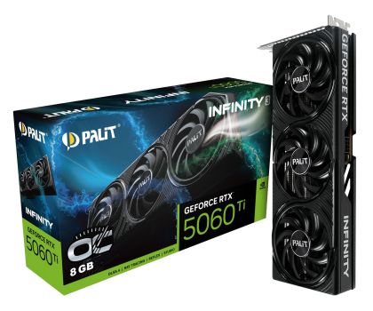 Karta graficzna NVIDIA Palit GeForce RTX 5060 Ti Infinity 3 OC 8GB GDDR7 DLSS5